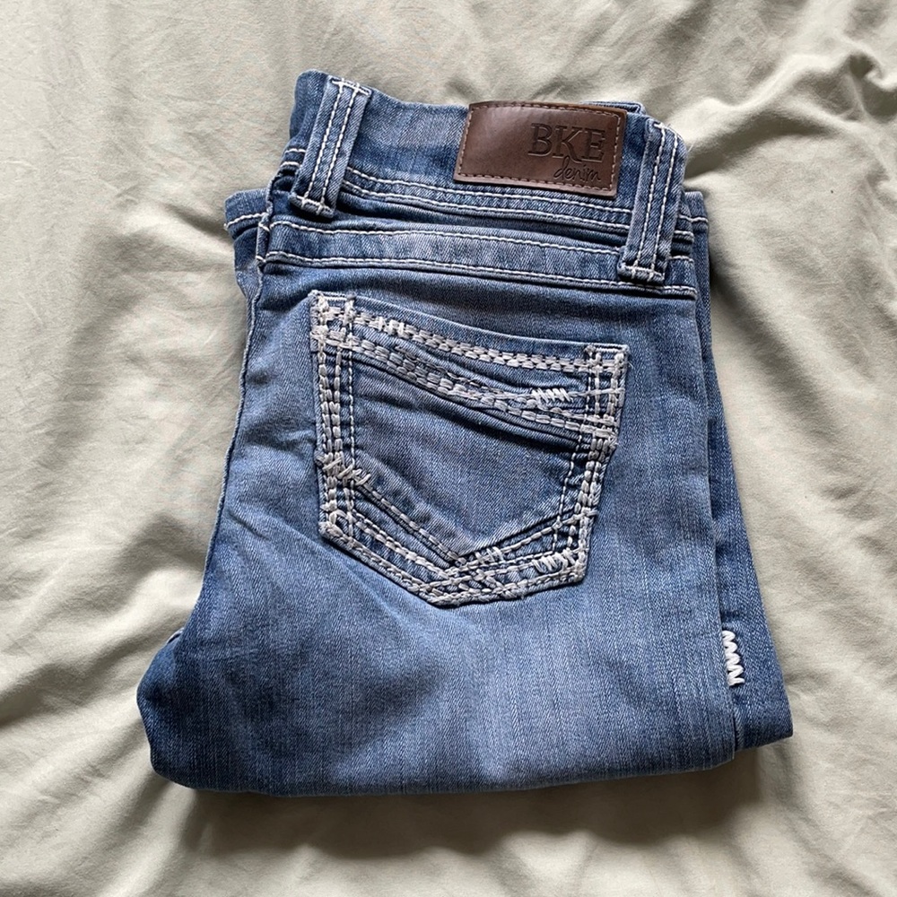 BKE Denim Sabrina Bootcut 27R 27x31 1/2